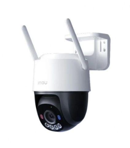 IP Wi-Fi / PoE kamera IP66 (lauko) 355° 8MP 4K su signalinėm šviesom ir signalizacija (raudona ir mėlyna) Imou Cruiser SC